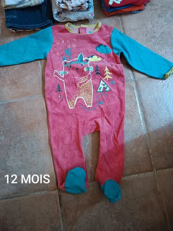 Pyjamas garçon 12 MOIS