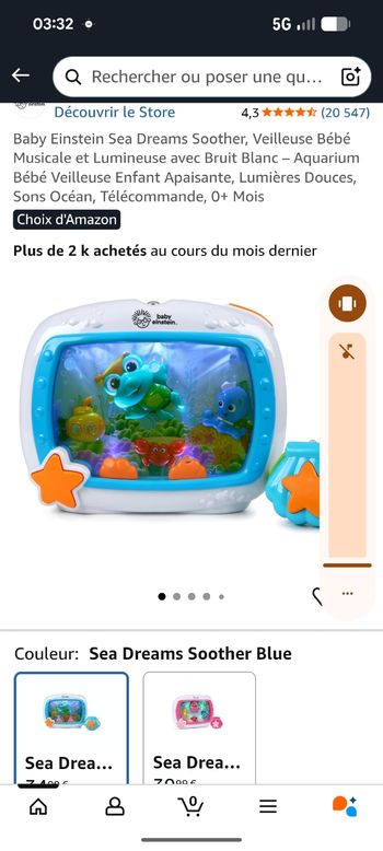 Aquarium jouet bébé