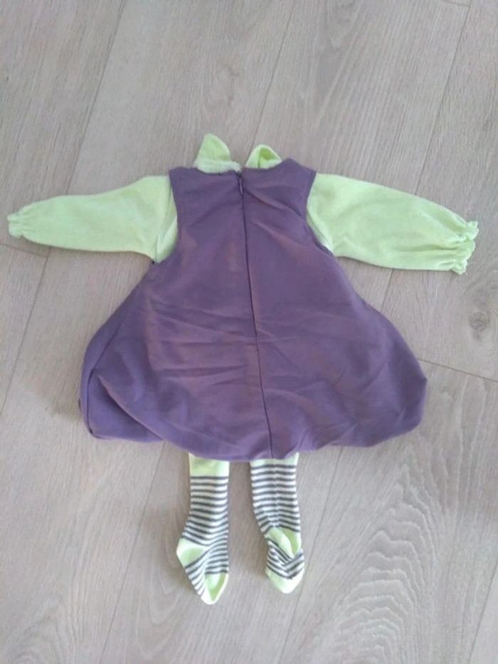 Ensemble fille violet vert 3 mois - photo numéro 2