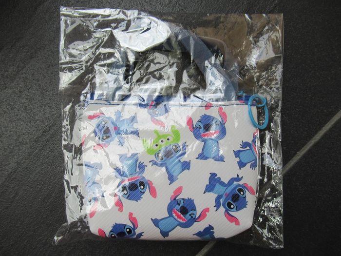 Porte-monnaie en forme de sac à main Stitch neuf - photo numéro 3