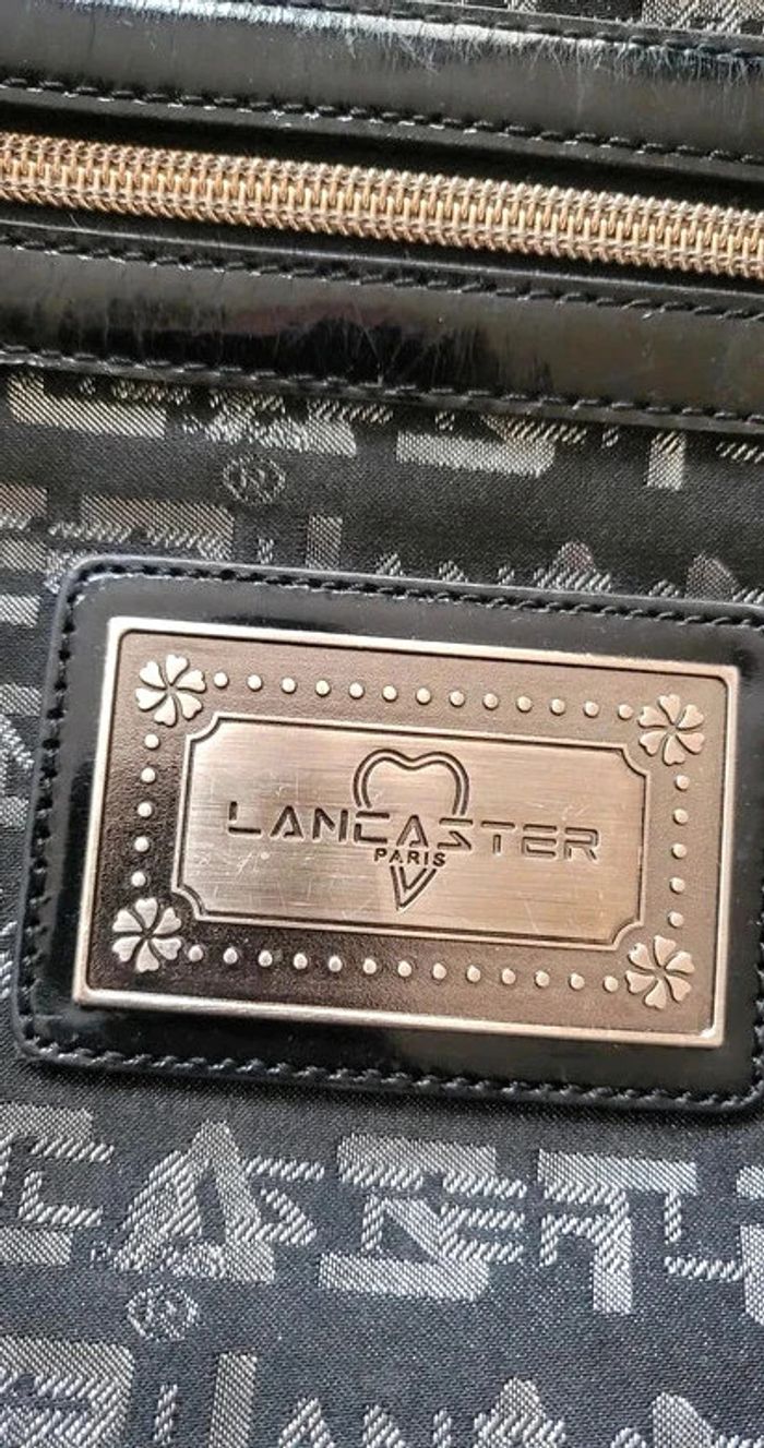 Sac bandoulière Lancaster argenté - photo numéro 3