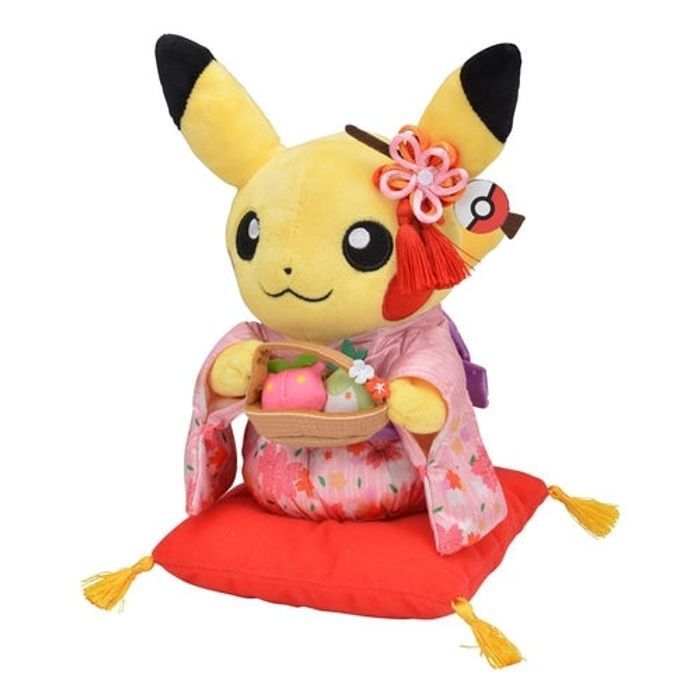 Peluche Pikachu Cérémonie du Thé exclusivité Pokémon Center Kyoto - photo numéro 2