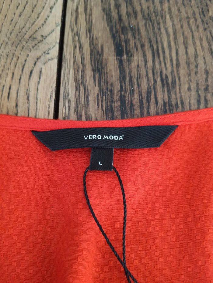 Jolie Robe rouge Vero Moda taille L neuve - photo numéro 10