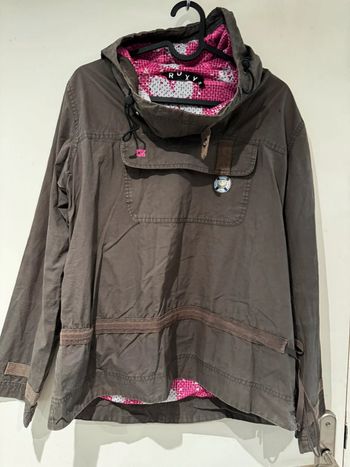 Roxy, veste coupe-vent à capuche, taille S/36
