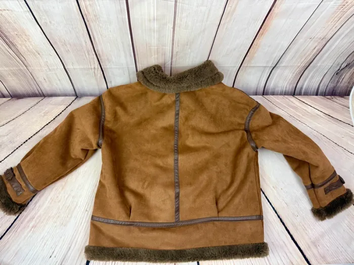 Blouson aviateur femme style mouton retourné Camaïeu L - photo numéro 6