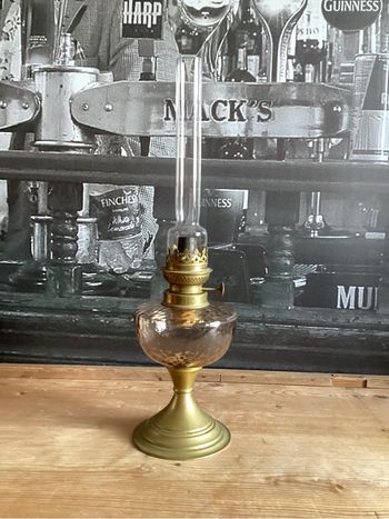 Lampe à pétrole vintage 