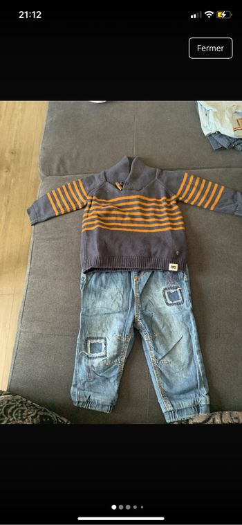 Ensemble pull/jeans