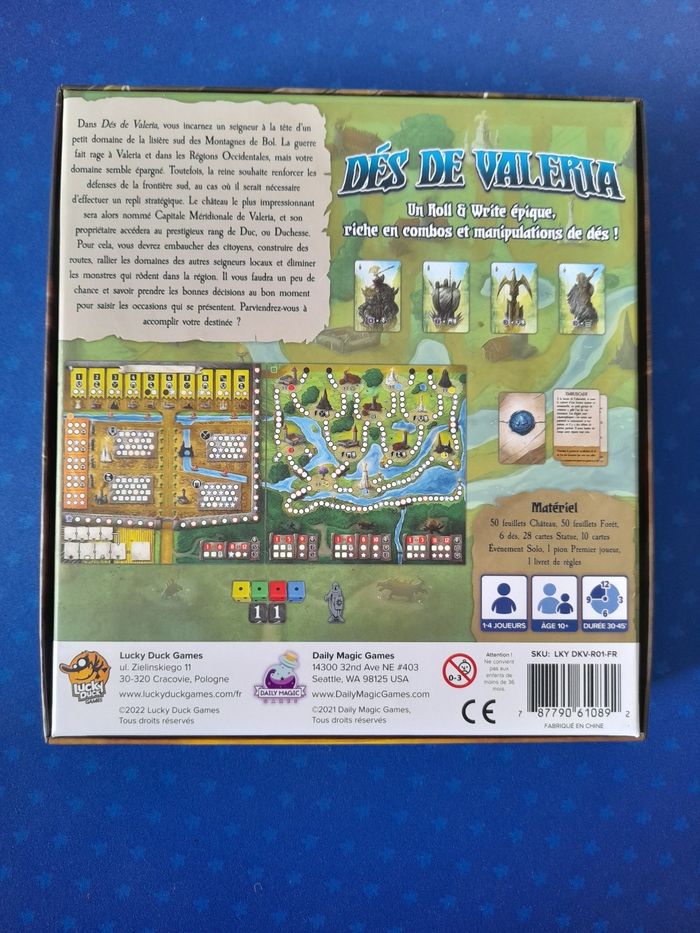 Dés de valeria + extension un château en hiver - photo numéro 3