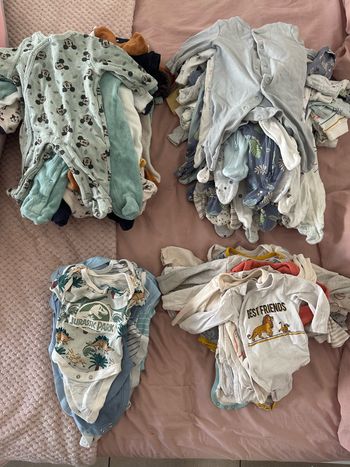 Lot vêtements garçon 0/1 mois