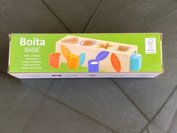 Jouet en bois, boite à formes Djeco neuf - photo numéro 2