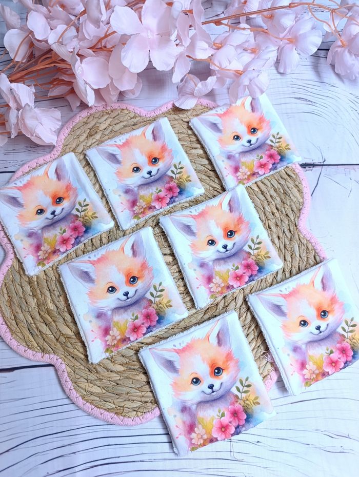 Lot de lingettes lavables - photo numéro 2