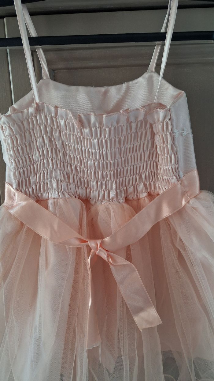 Robe de cérémonie rose et tulle 4 anseta - photo numéro 7