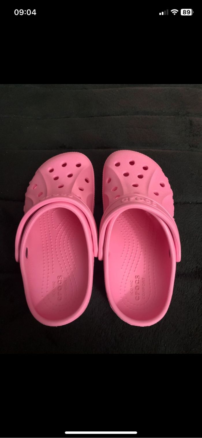 Sabots Crocs roses - photo numéro 3