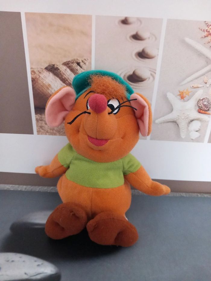 Peluche Gus Gus de cendrillon édition Jemini 21cm