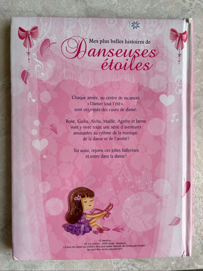 Livre mes plus belles histoires de danseuses étoiles - photo numéro 2