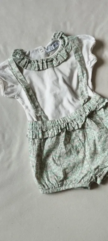 Ensemble bloomer fleuri 24 MOIS
