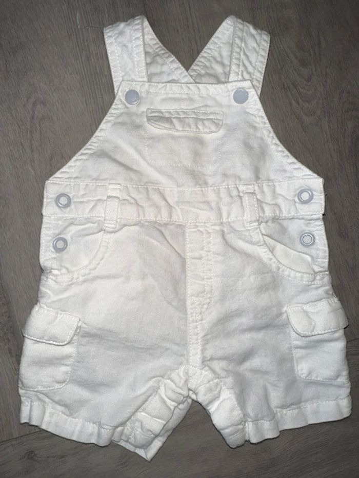 Salopette short bébé
