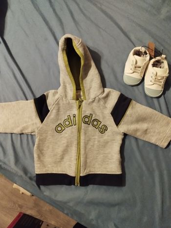 Veste Adidas + chaussures neuves