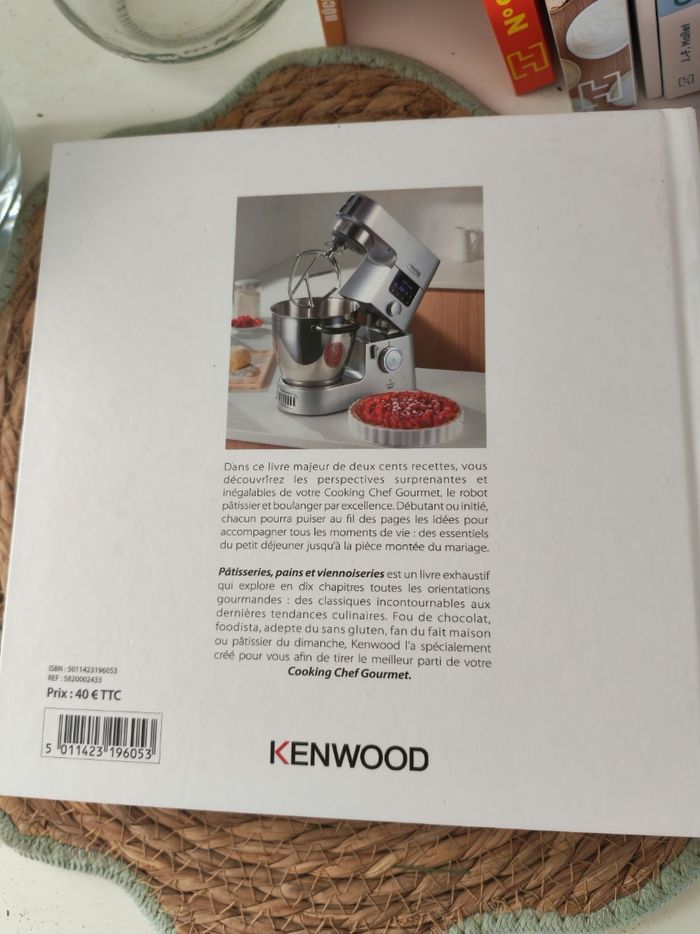 Livre pâtisserie pour robot pâtissier - photo numéro 3