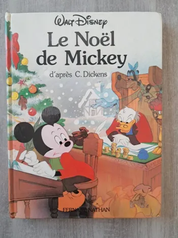 Livre Walt Disney le Noël de Mickey Fernand Nathan