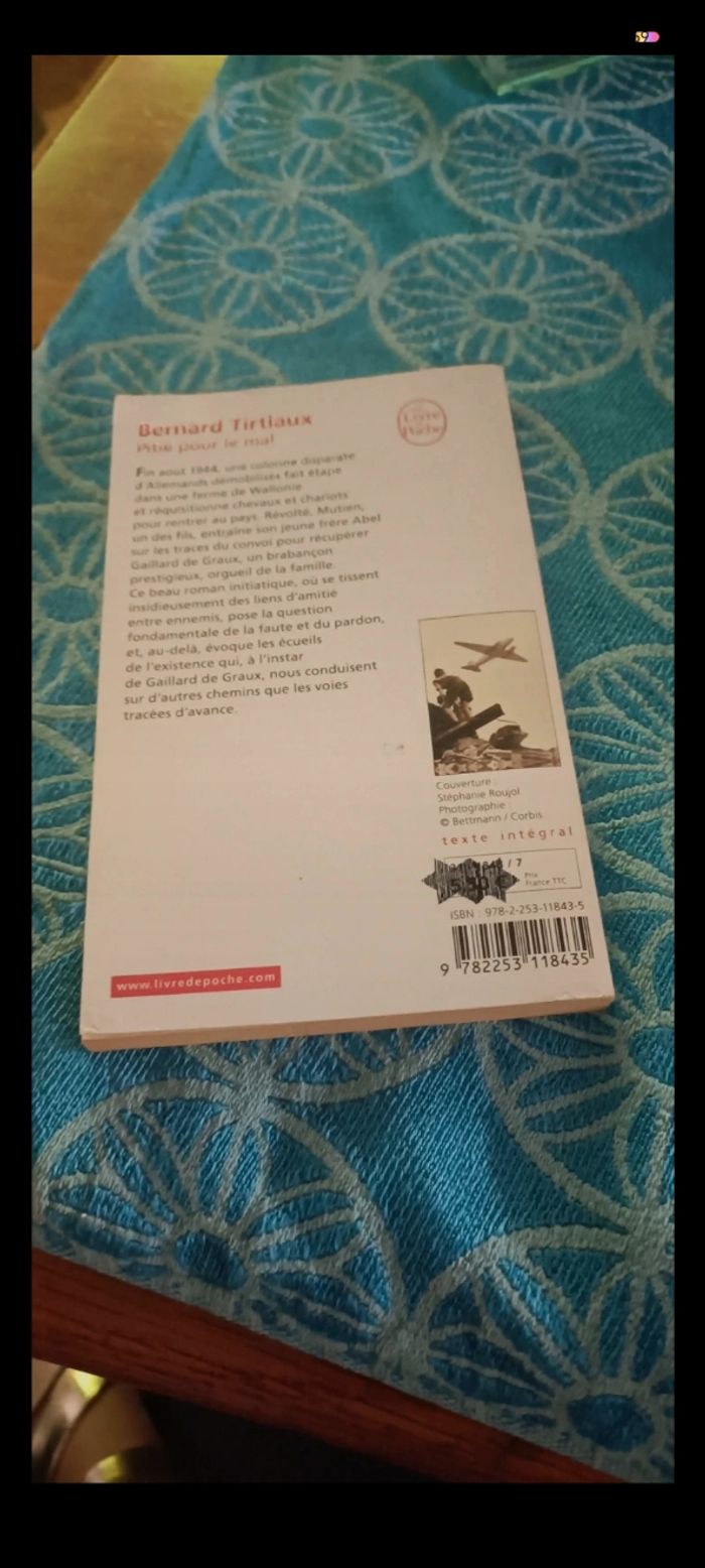 Livre pitié pour le mal - photo numéro 2