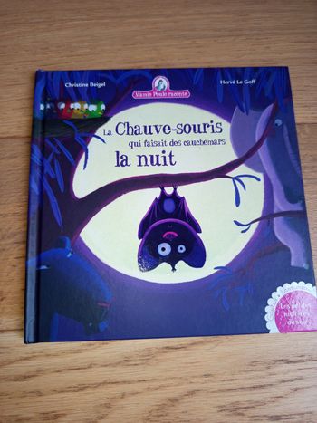 Livre la chauve-souris qui faisait des cauchemars la nuit