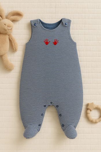 🌟 Combinaison rayée Baby Gap - Taille nouveau-né 🌟