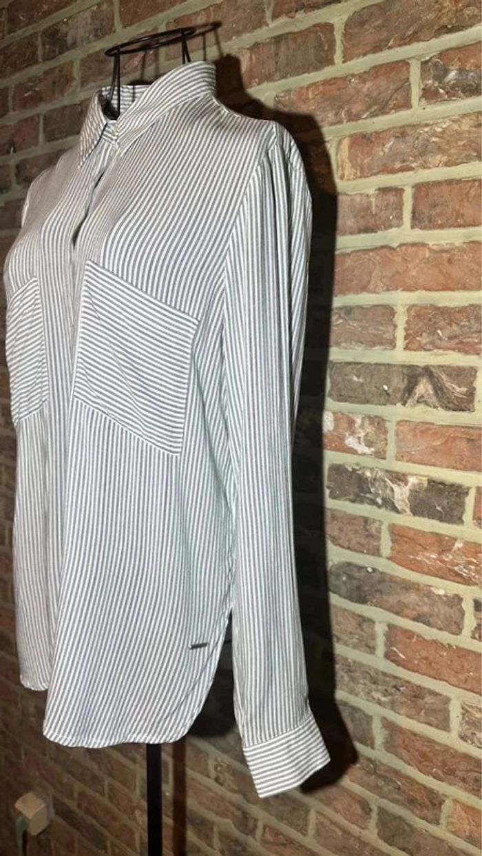 Chemise lignée America Today Taille XS/ 34 - photo numéro 5