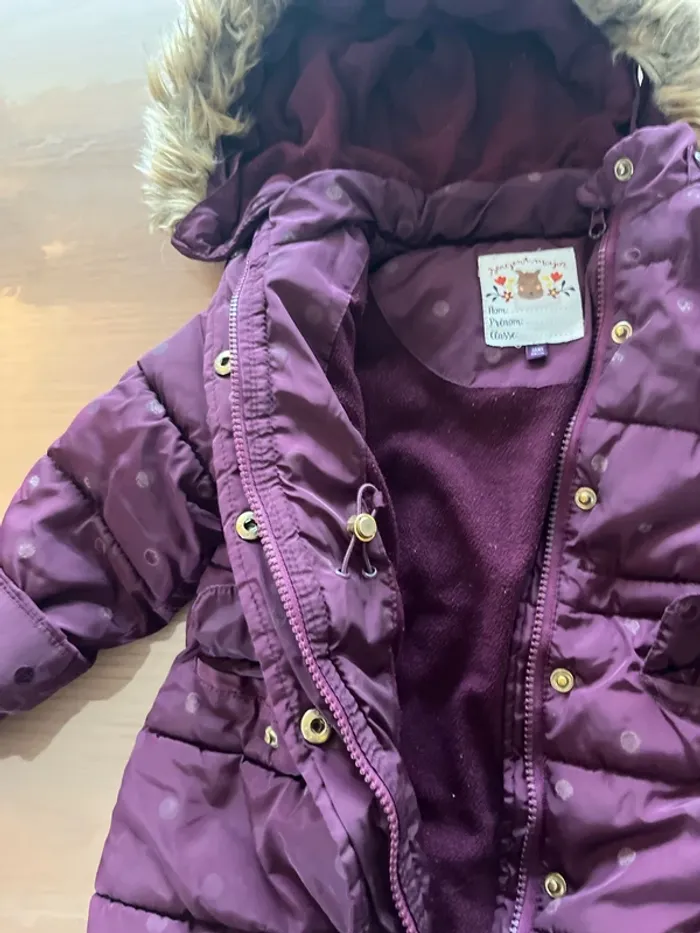 Veste sergent major hiver 3 ans - photo numéro 4