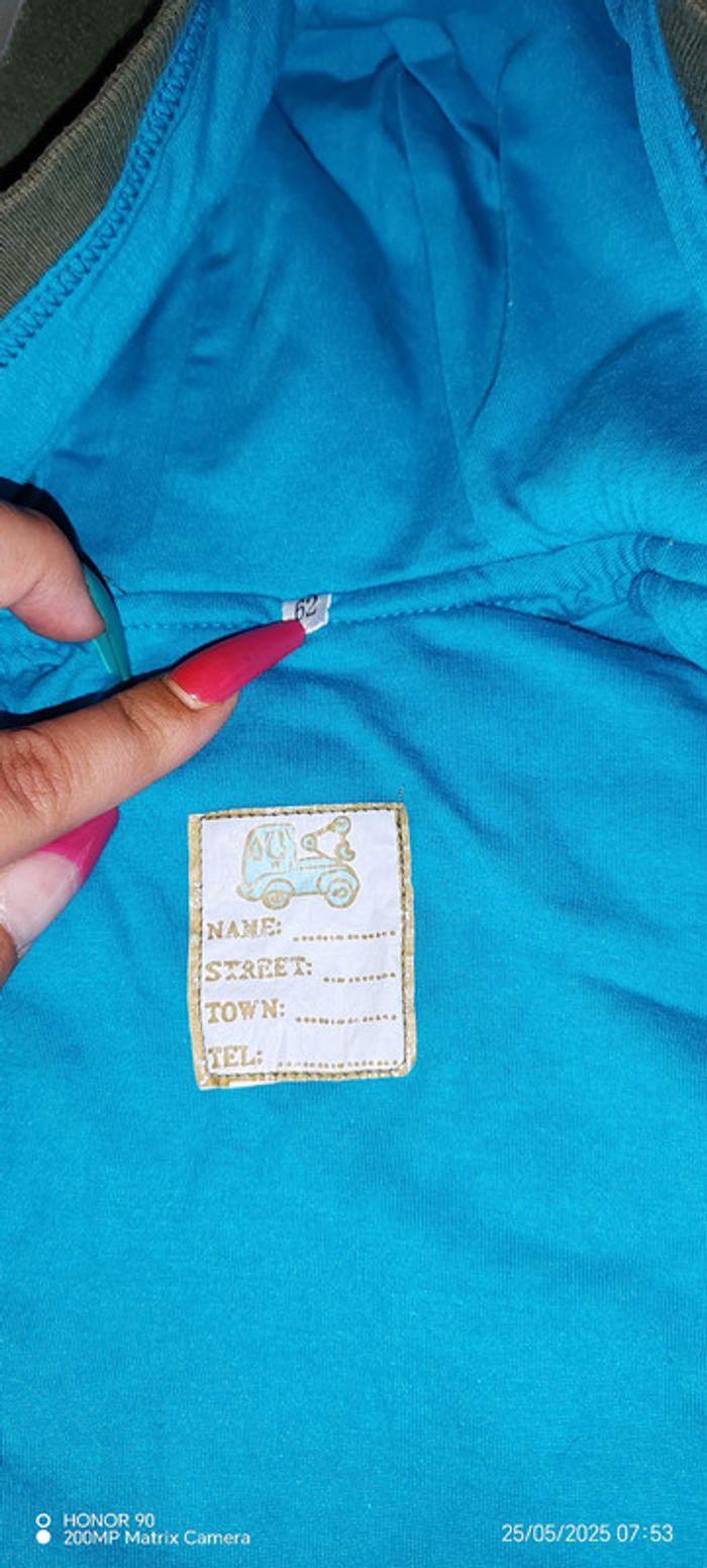 Manteau marron Taille 62 - photo numéro 4