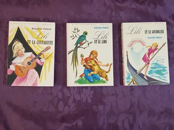 Livres Lili Marguerite Thiébold bibliothèque rose 