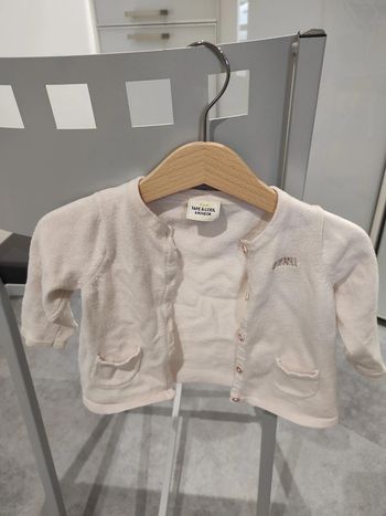 Gilet rose 6 mois
