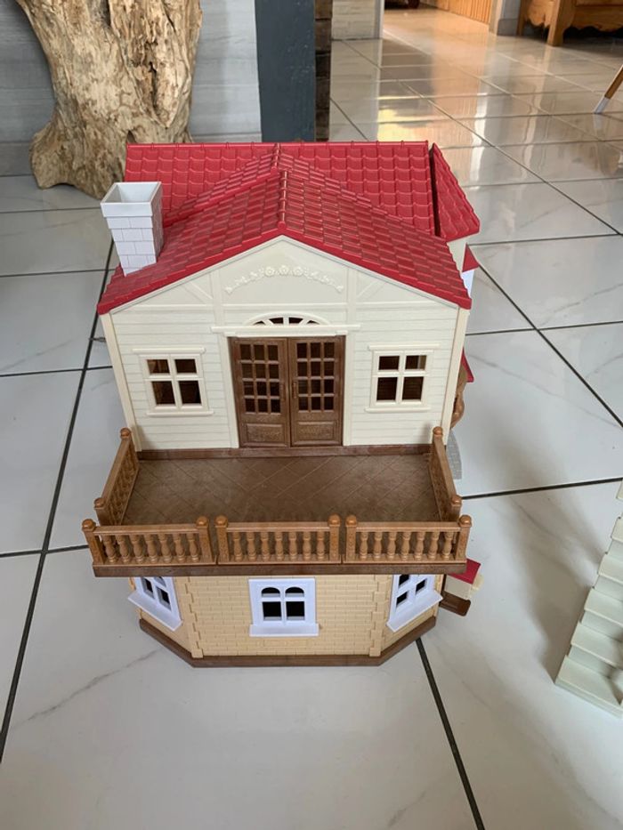 Grande maison Sylvanian éclairée - photo numéro 7