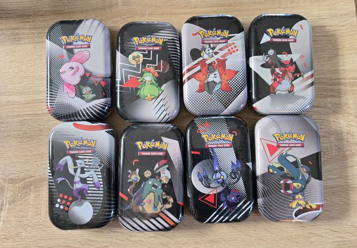 Pokemon ArtSet Mini Tin Foudre Noire Flamme Blanche EV 10.5 [Neuf]