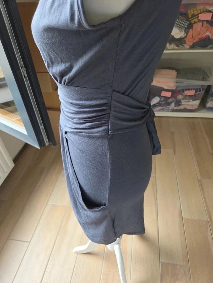 Robe- robe légère-grise - photo numéro 7