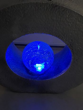 Lampe éclairage bleu