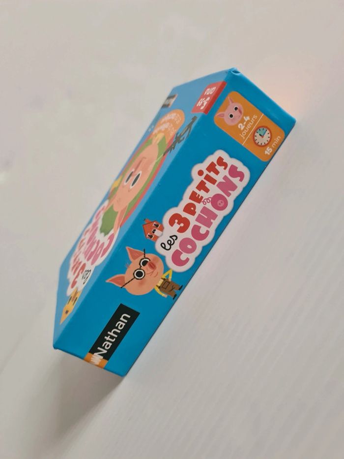 Jeu de société/de cartes "Les 3 petits cochons" complet, comme neuf, idéal pour offrir - photo numéro 14