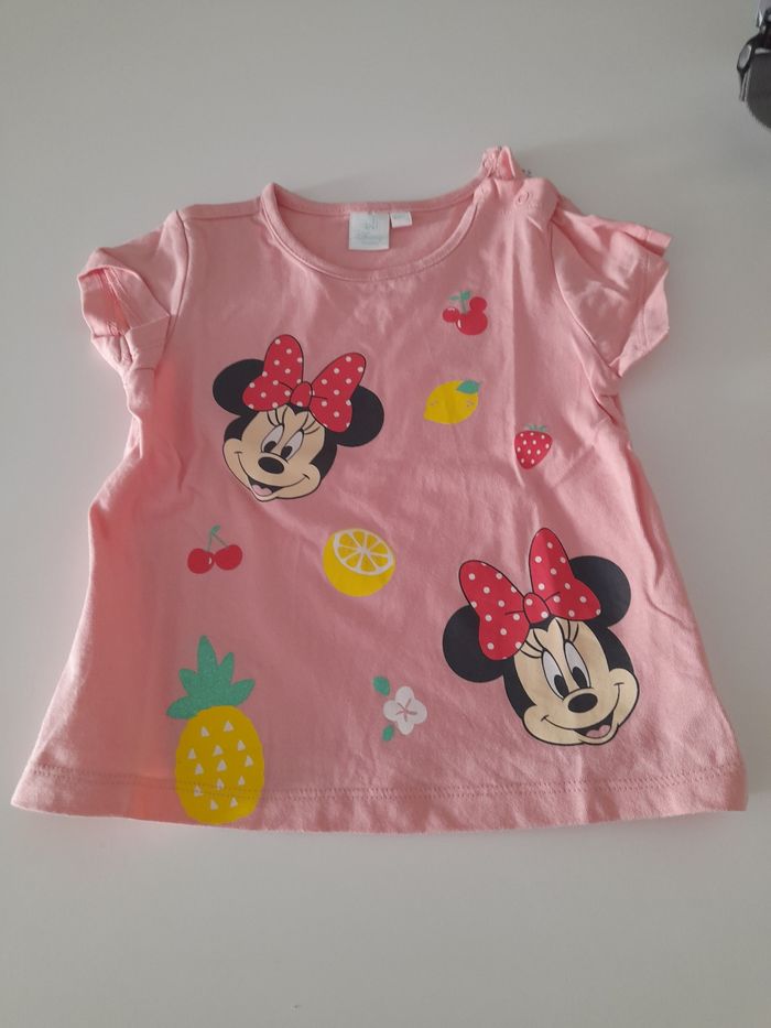 Tee shirt disney minnie 18 mois