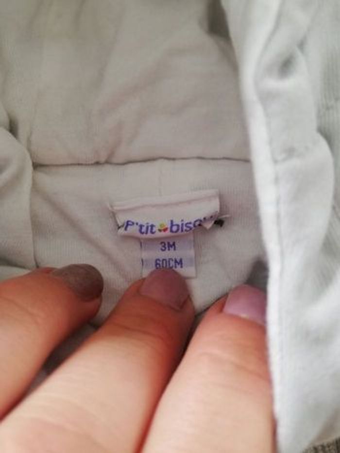 Combinaison d'hiver P'tit bisou 3 mois - photo numéro 3