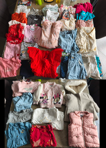 Lot 18 mois bébé fille