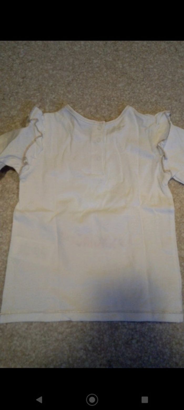 Tee-shirt nuage neuf Vertbaudet - photo numéro 2