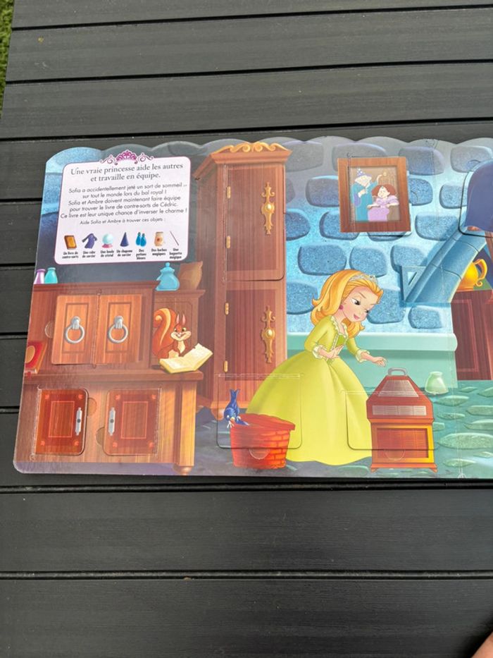 🌺Livre à volets Disney princesse Sofia Les leçons royale🌺 - photo numéro 4