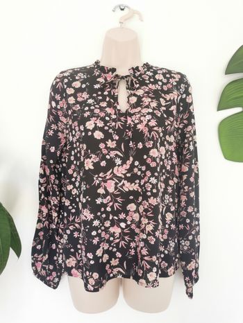 Blouse fleurie Manches longues B Young Taille 34