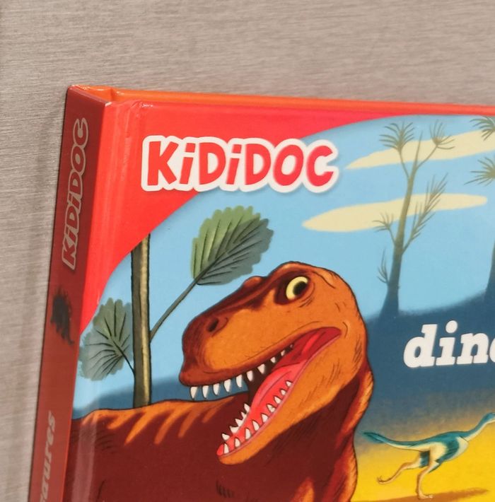 Livre pop up Kididoc Les dinosaures - photo numéro 2