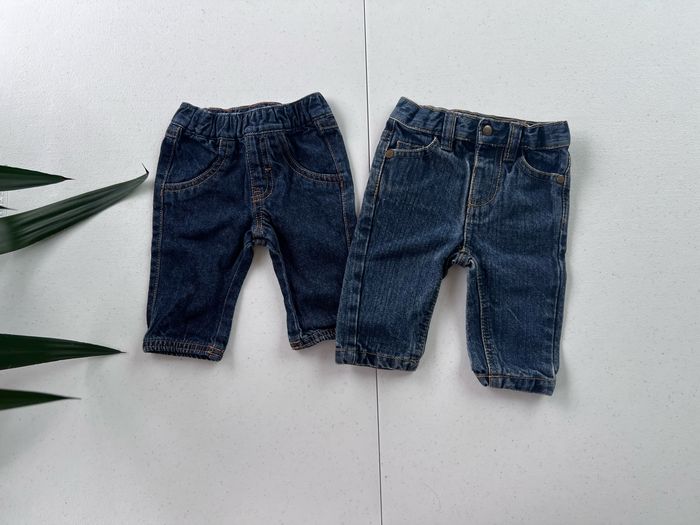 Lot de deux jeans influx/ Kiabi Taille 3 mois Très bon état - photo numéro 4