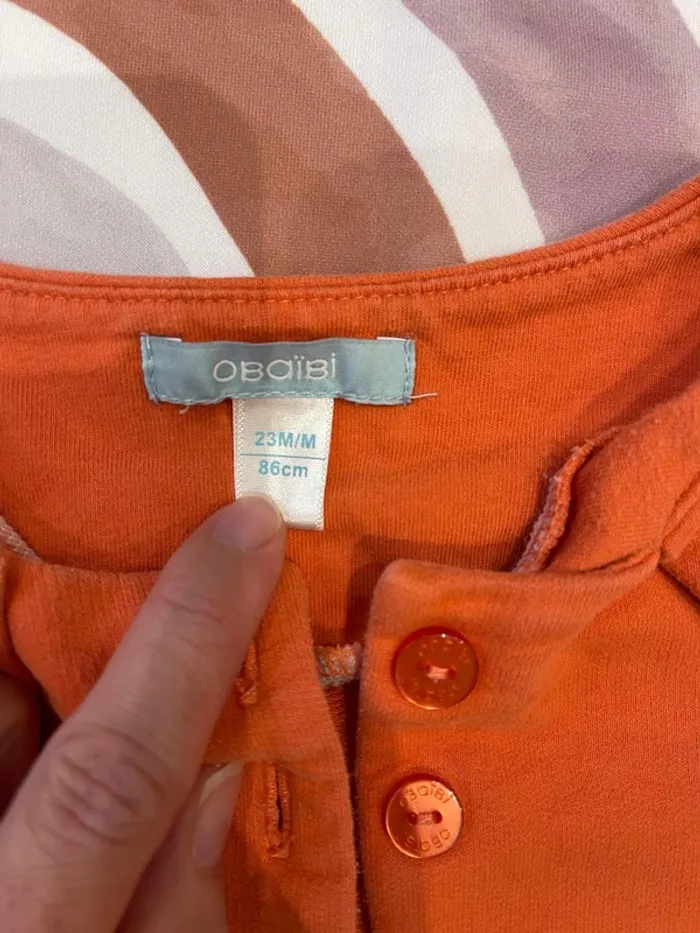 Veste à capuche Obaïbi bébé fille - photo numéro 3