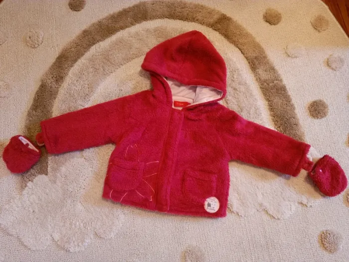 Lot de 3 manteaux/vestes 12-18 mois fille - photo numéro 9