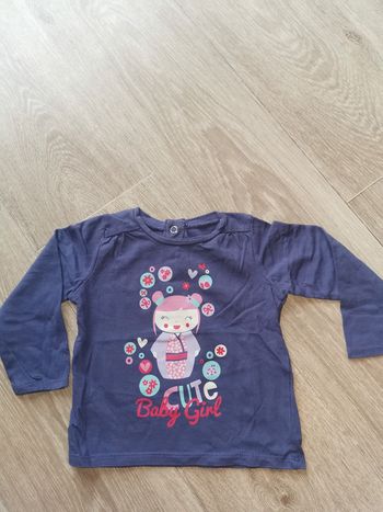 Tee shirt bébé fille