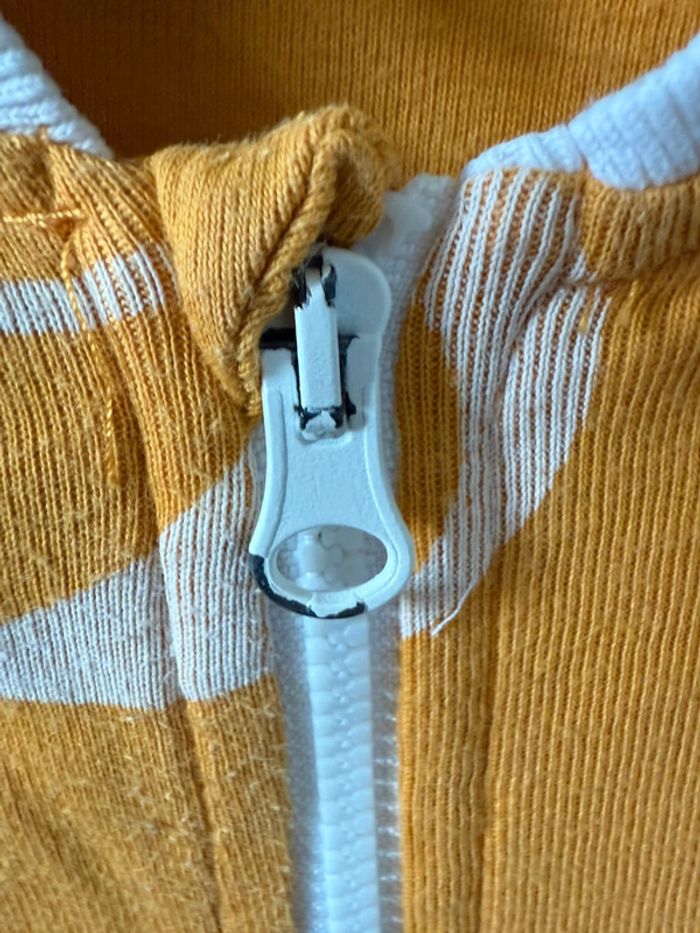 Gilet zippé petit bateau 4 ans - photo numéro 4