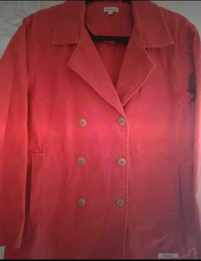 Veste en jeans ,Terre de marins -Veste en jeans - taille XL 💝 - photo numéro 3